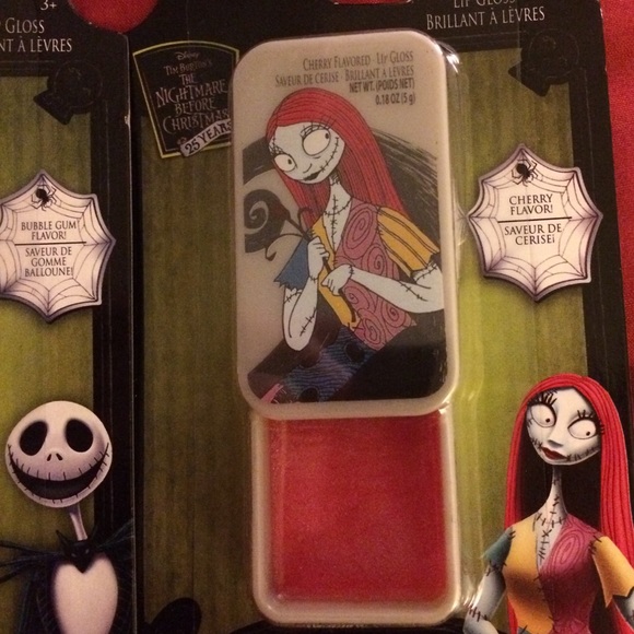 Disney | Makeup | Jack Sally Nightmare Before Christmas Lip Gloss ...